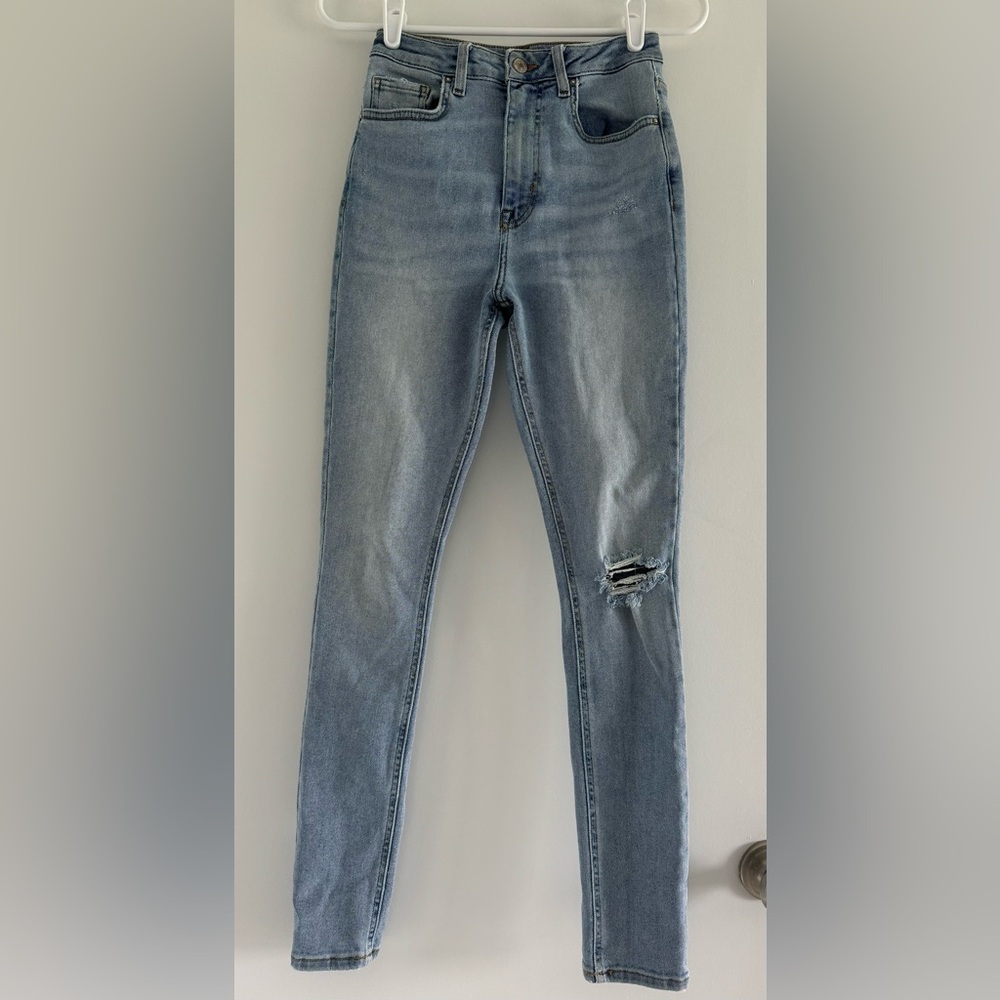 Forever 21 High Rise Skinny Jeans